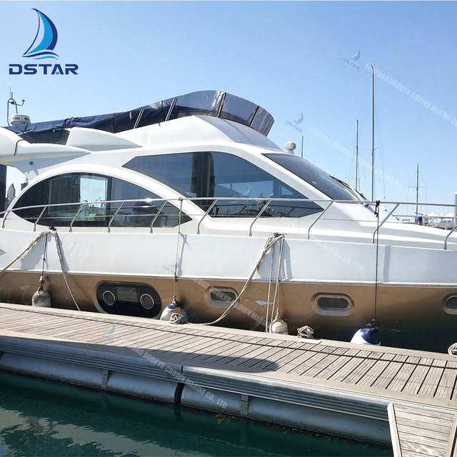 55 Feet Fiberglass Luxury Yacht