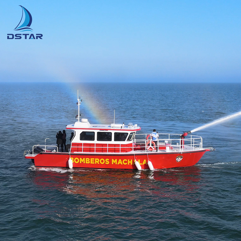 13m Aluminum Rescue Fire Boat