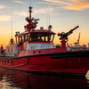 Dookyu Crown 11.5m Aluminum Fire Fighting Vessel