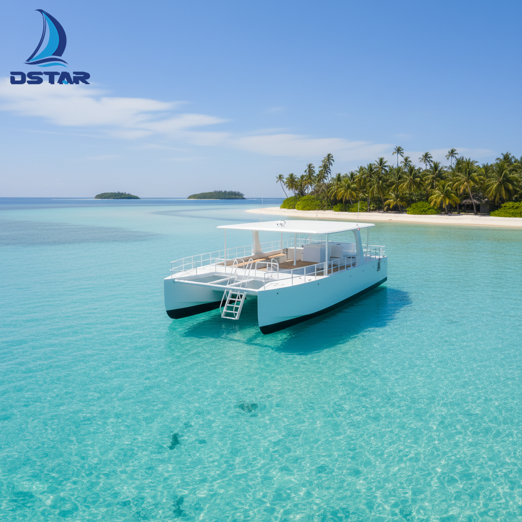 12-meter aluminum sailing catamaran