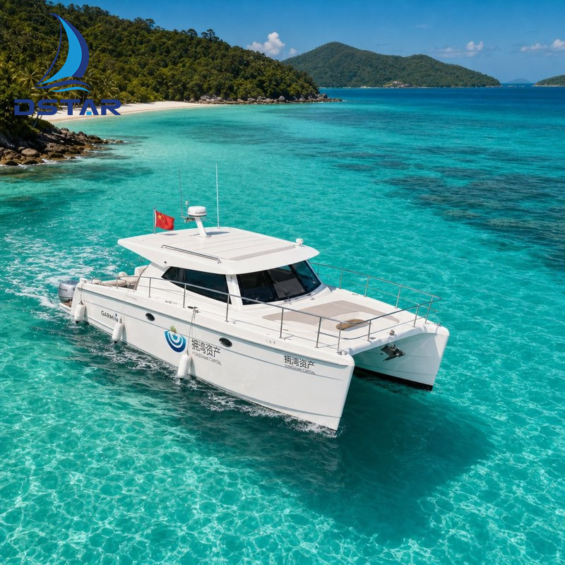 Dookyu Crown 38ft FRP Catamaran Leisure Cruiser