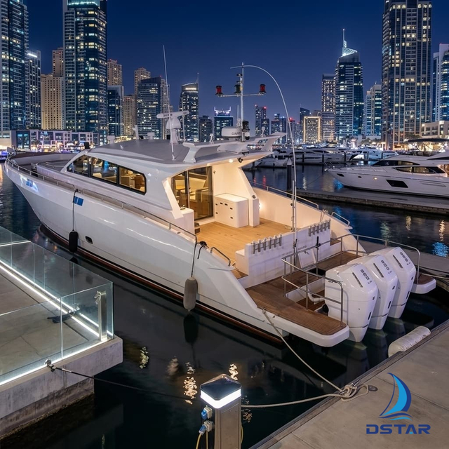 Dookyu Crown 56ft Triple 600HP Aluminum Luxury Sport Yacht